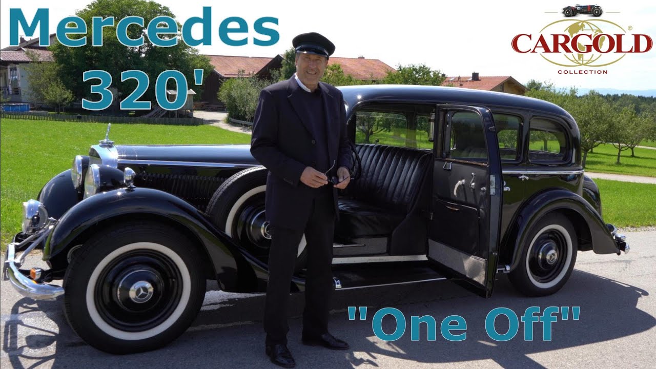 Mercedes 320 Pullman, 1938, Einzelstück! Ex Reichspostminister Wilhelm Ohnesorge