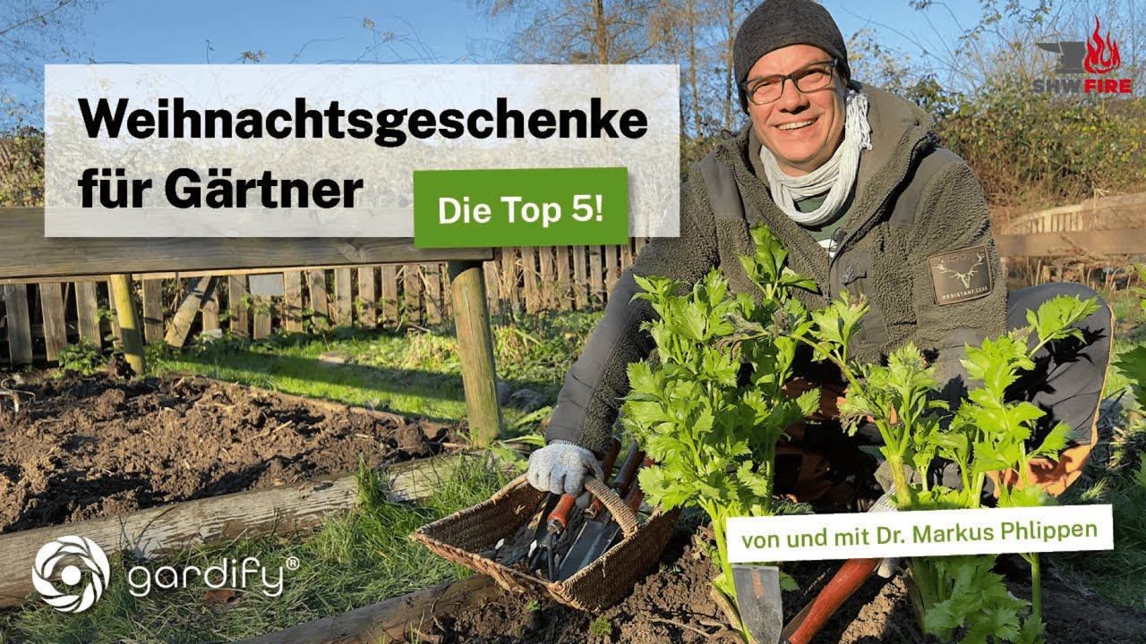 Die Top 5 Weihnachtsgeschenke für Gartenfans von SHW
