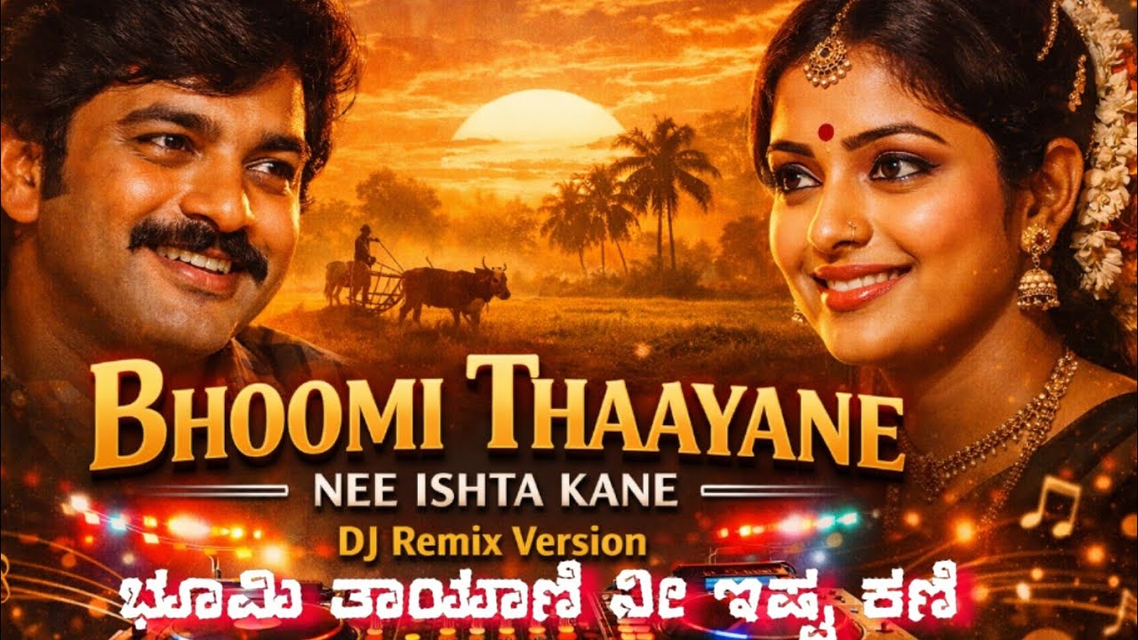 ಹಳೆಯ ಹಾಡು, ಹೊಸ ಜೀವ ✨ | ಭೂಮಿ ತಾಯಾಣೆ, ನೀ ಇಷ್ಟ ಕಣೆ | Classic Remix | Kannada old songs #dj 