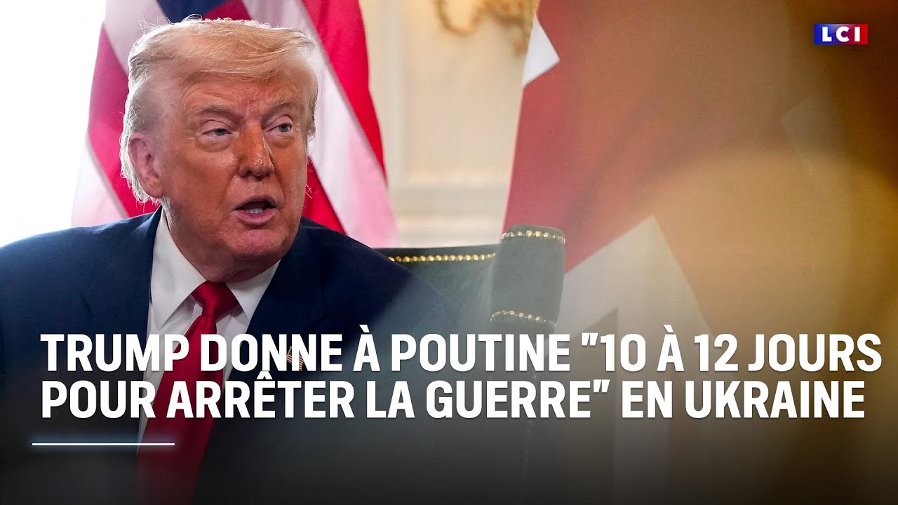 Trump donne à Poutine 