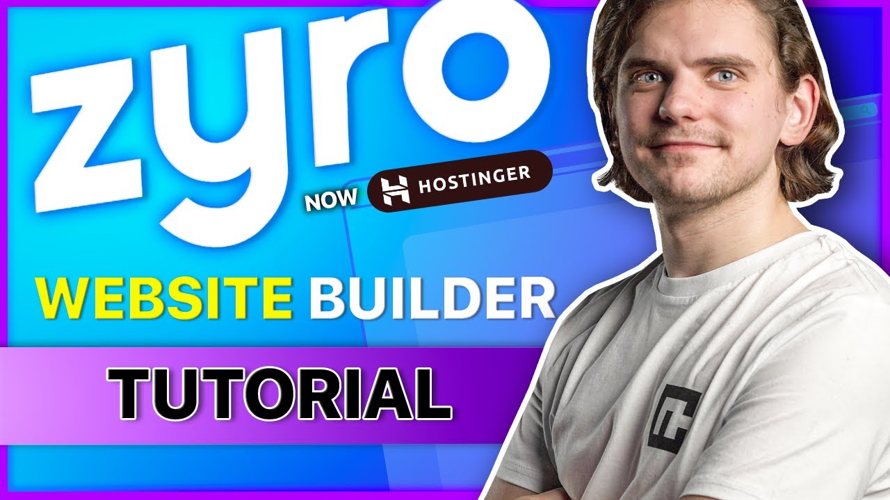 ZYRO website builder tutorial &ndash; easy walkthrough (Now HOSTINGER Website Builder)