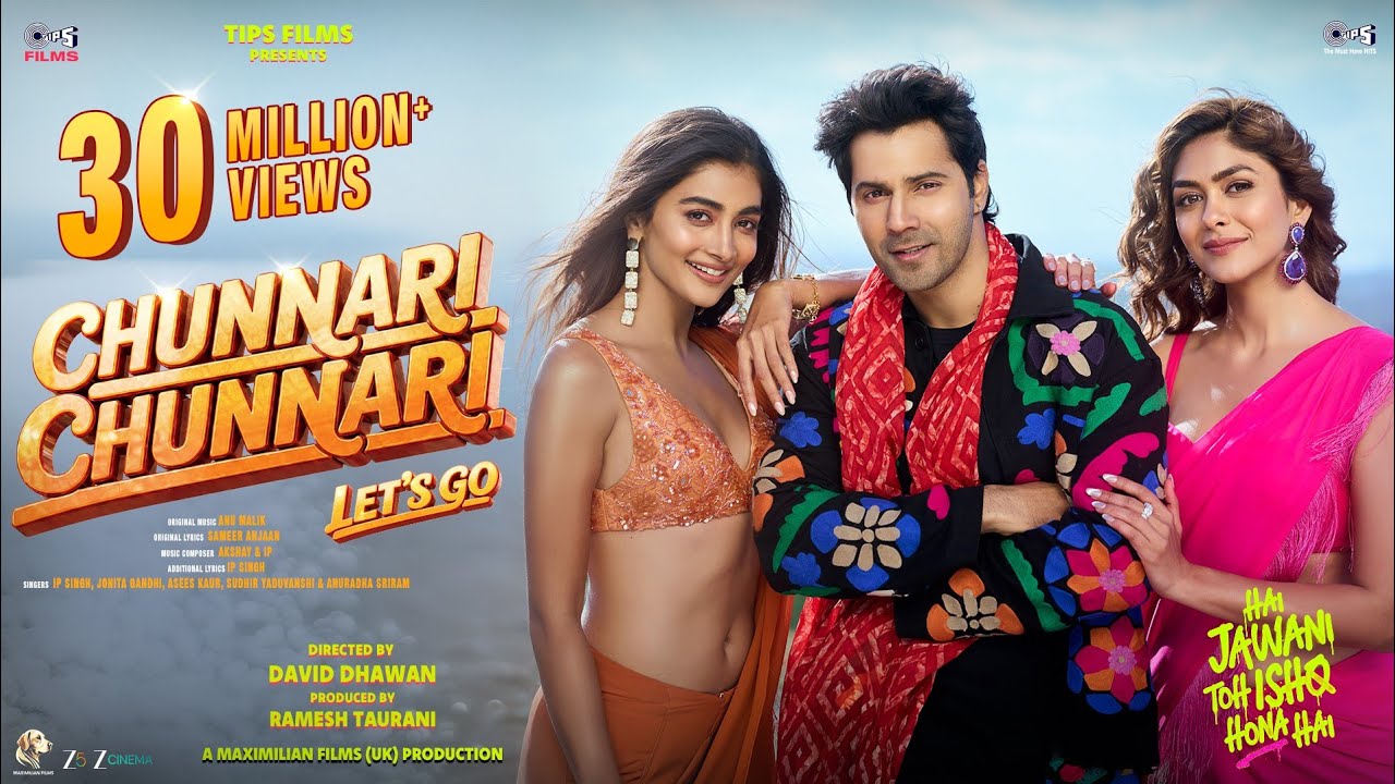 Chunnari Chunnari - Let&rsquo;s Go | Hai Jawani Toh Ishq Hona Hai |Varun,Mrunal,Pooja| In Cinemas 5th June