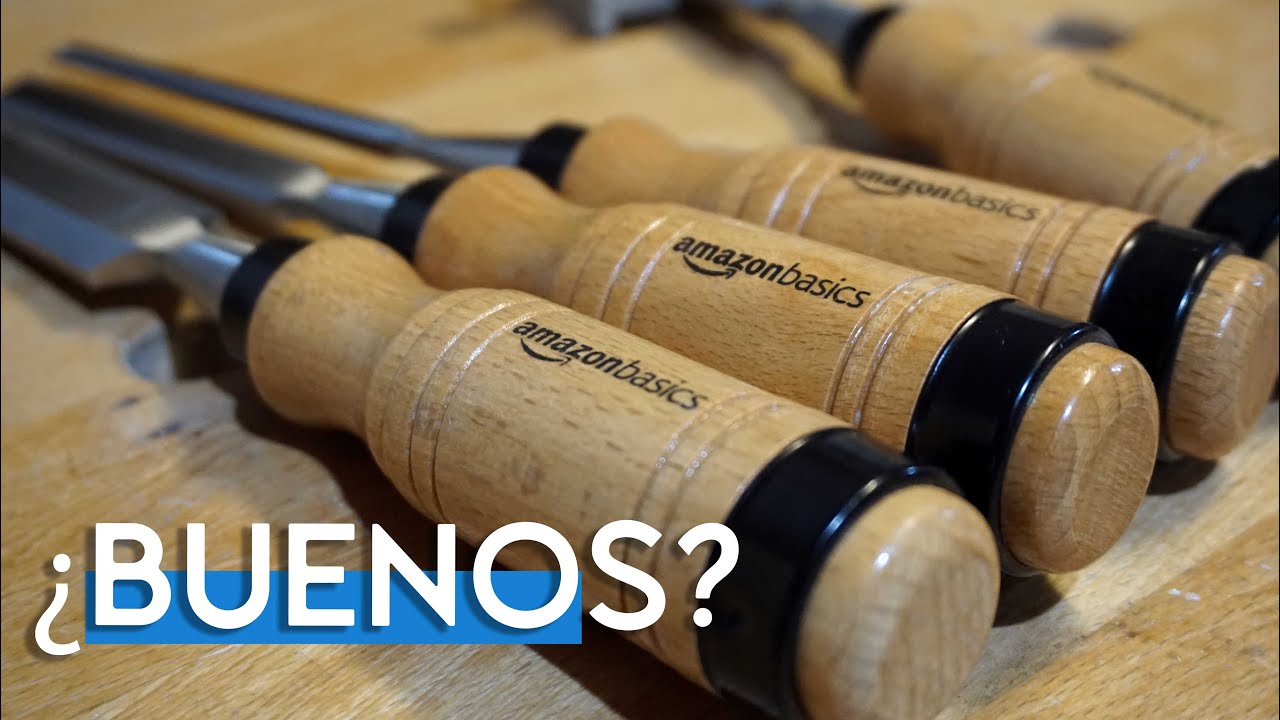 Compré los Formones de Amazon Basics ¿Valen la pena? - Unboxing y ajuste de filo.