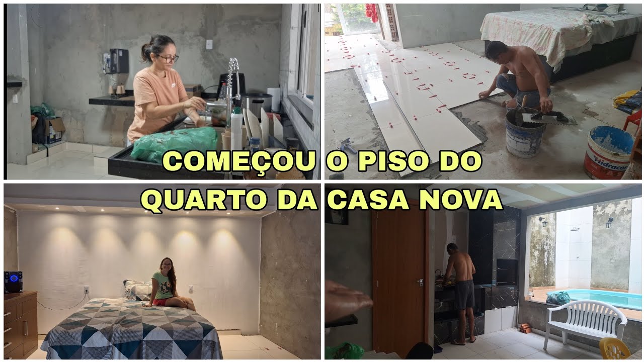 ATUALIZAÇÃO DA OBRA DA CASA NOVA (O QUARTO DOS SONHOS) 