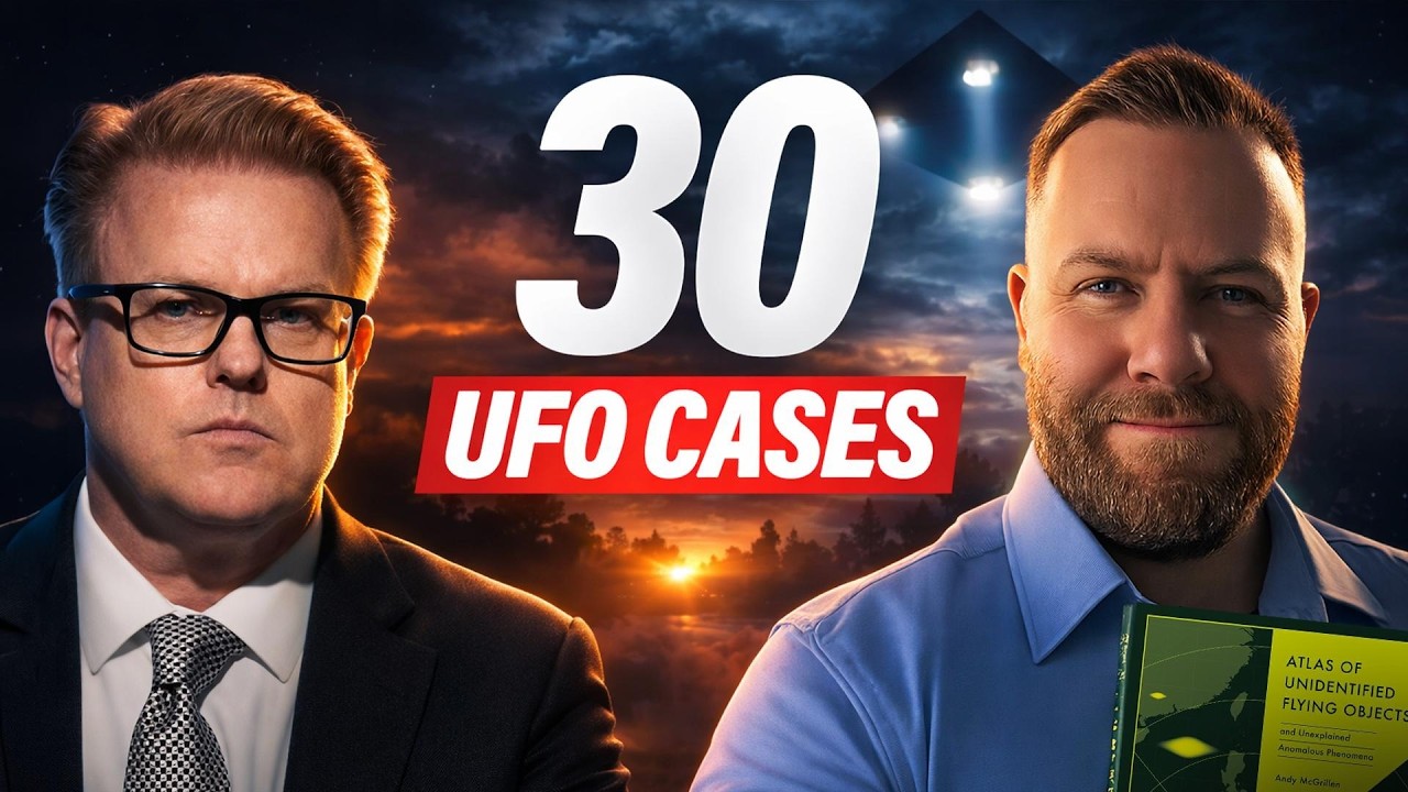 Roswell Incident & 30 Top UFO Cases: Andy McGrillen on Disclosure Secrecy