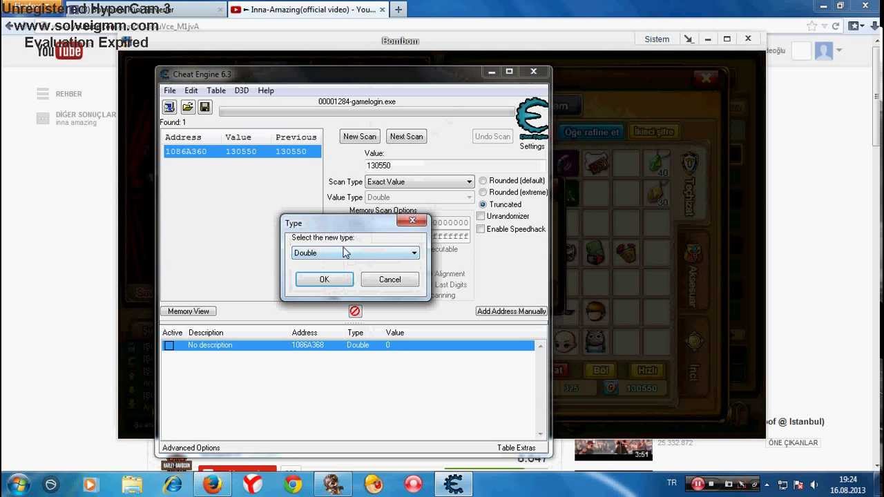 Bombom Cheat engine kullanımı (kupon)