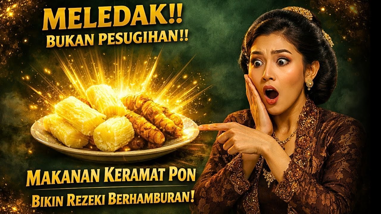 KHUSUS PON‼️MAKANAN INI KELIHATAN SEPELE, TAPI JADI PEMICU REZEKI GIL4-GIL44N‼️