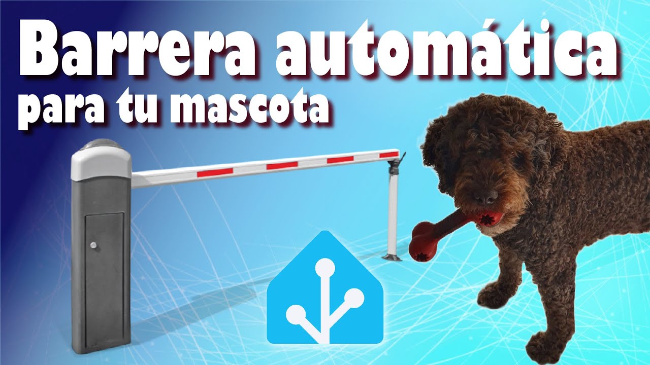 Barrera automática para tu mascota con ESP8266, radar LD2410 y conexión a Home Assistant