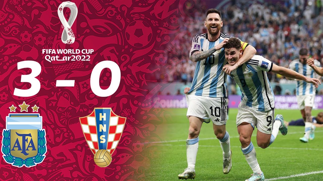 LE JOUR MESSI ET ALVAREZ ONT FAIT PLEURER MODRIĆ ET LA CROATIE