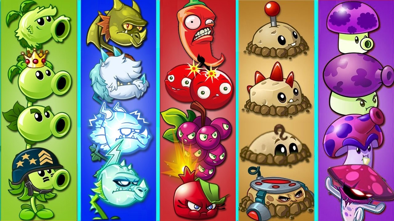 PVZ 2 - Random 20 Team Plants Battlez Vs All Zombies - Who WIll WIn?