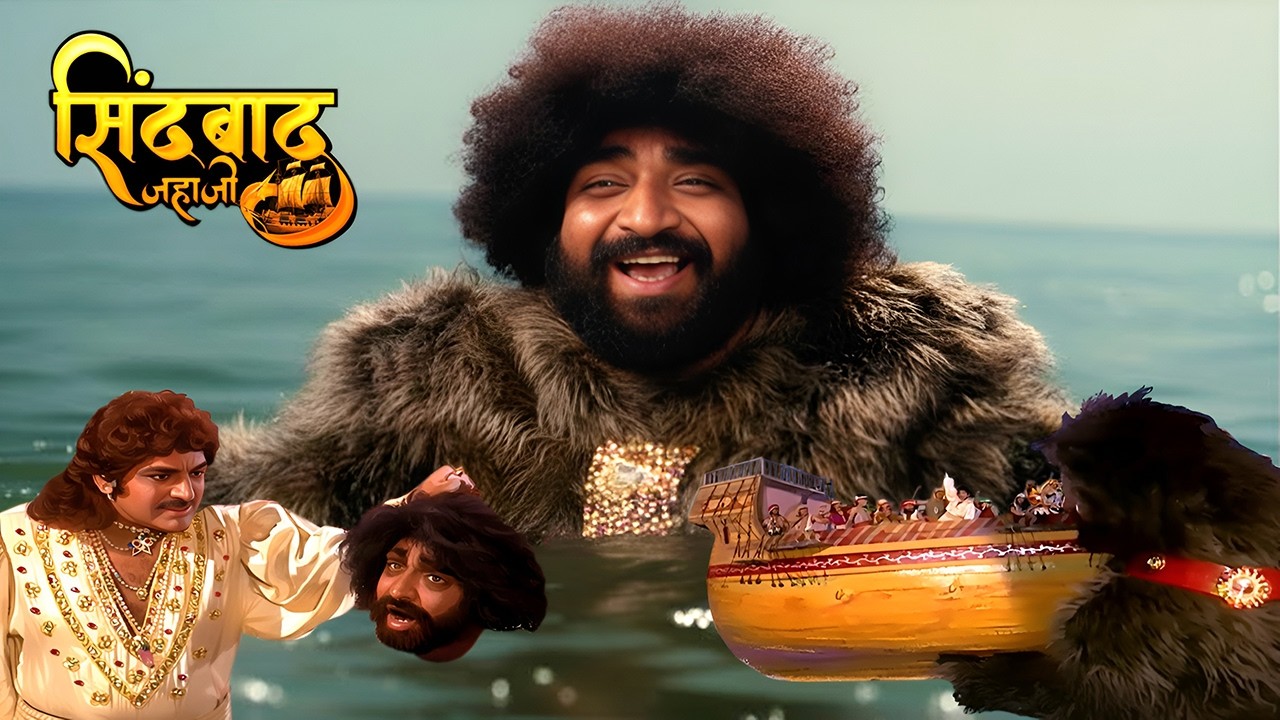 सिंदबाद ने जहाज़ पलटाने वाले राक्षस की काटी गर्दन | Sindbad Jahazi | Alif Laila Ep 97