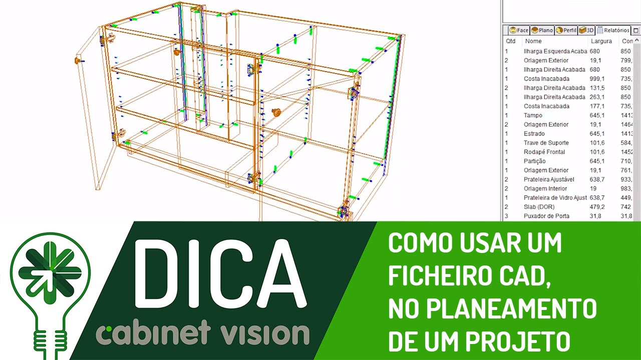 Dica 01 CV | Como usar um ficheiro CAD, para planeamento de um projeto