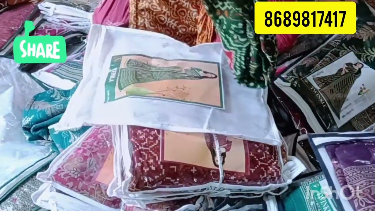 સારી માં નવો સ્ટોક આવી ગયો છે #trending #saree #collection #new #gujarat #best #sorts #reels #aaj 