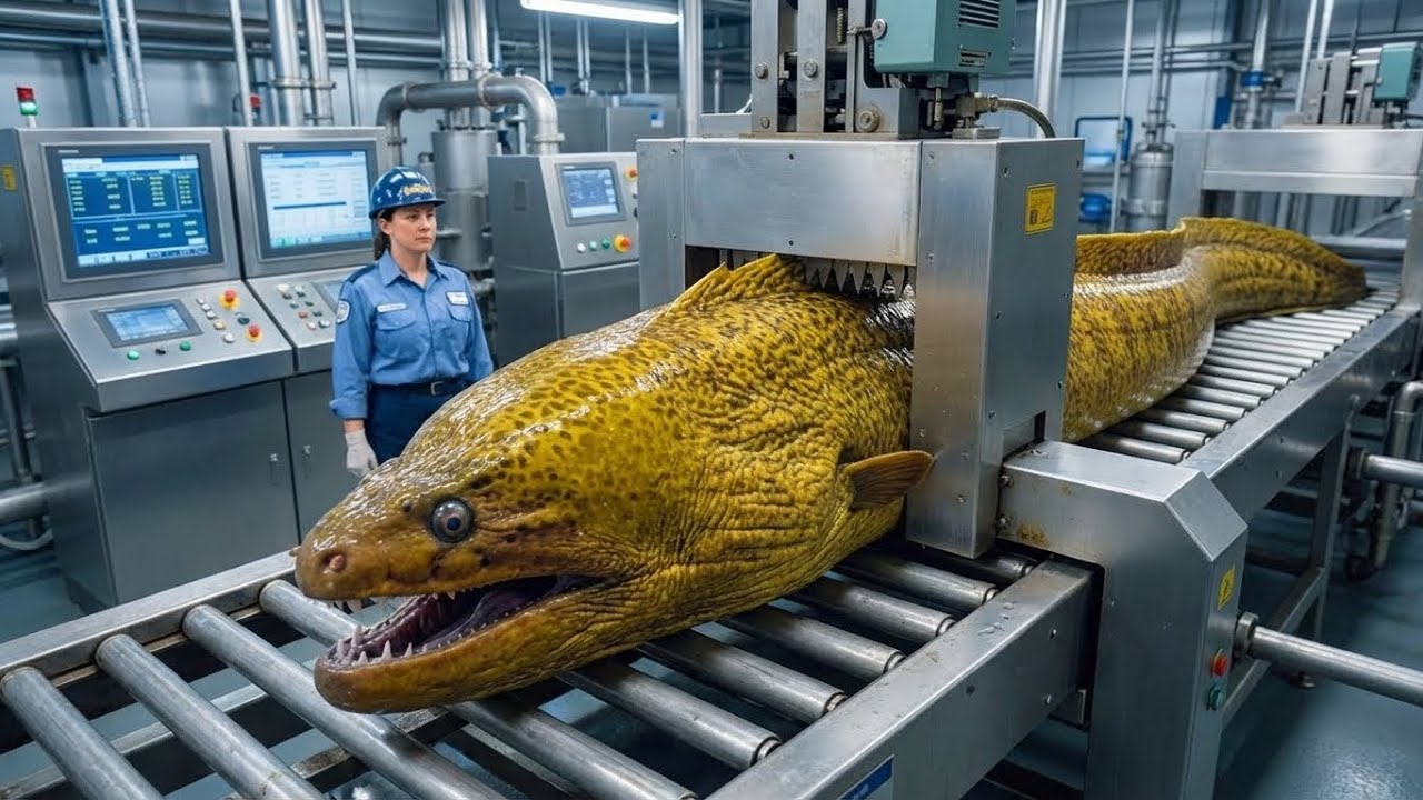 Hunting a 5-Meter Giant Moray Eel – Europe’s Most Terrifying Deep-Sea Monster Encounter
