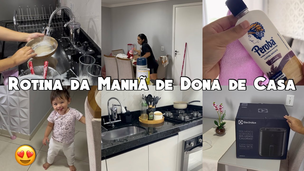 ROTINA DE DONA DE CASA 🏠✨ DIA REAL POR AQUI, NOSSA MANHÃ + CHEGOU O MEU PRESENTE 🥰😍