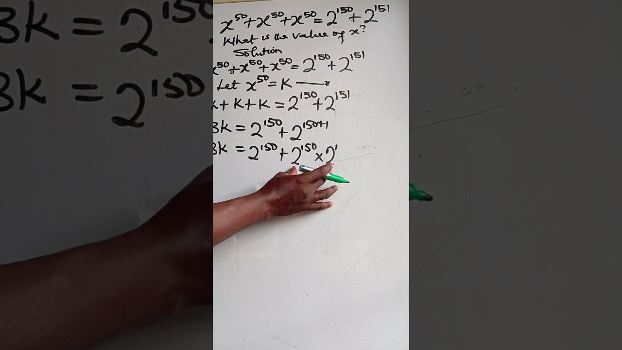 #Exponential equation @everyone 