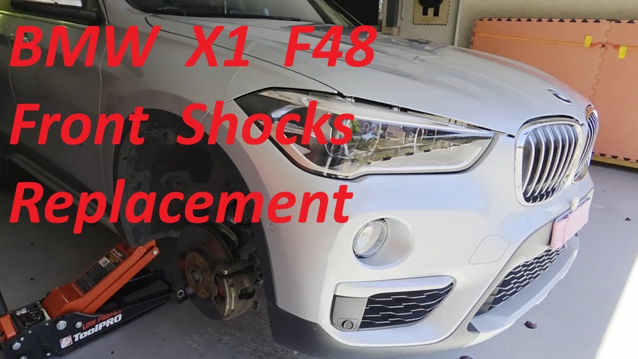 Замена передней стойки амортизатора BMW X1 F48