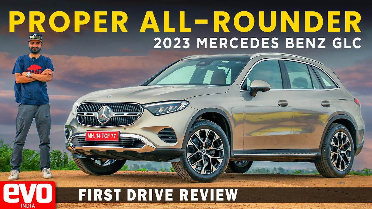 Mercedes-Benz GLC 2023 года | Настоящий универсал | Обзор первого драйва | evo India