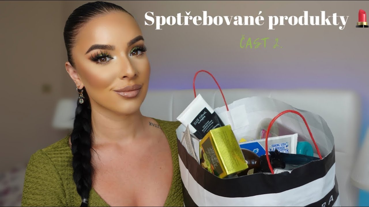 SPOTŘEBOVANÉ PRODUKTY ZA ČERVENEC 😊💄 část 2. - make-up a skincare