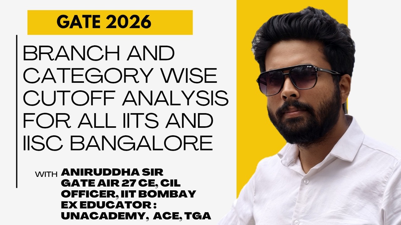 IIT M.Tech Cutoff (2025-2026) : Branch and Category wise #gate2026 #iit #cutoff #mtech #education