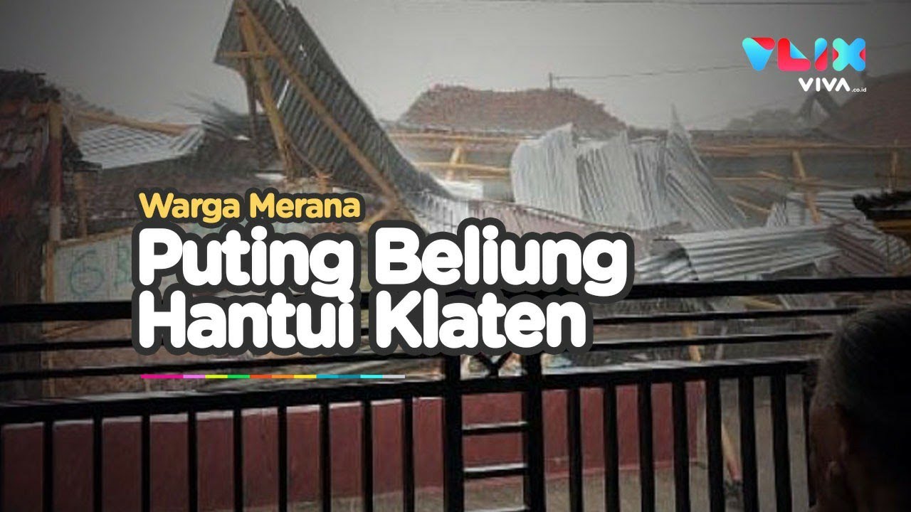Puting Beliung Hantui Klaten, Warga Diminta Waspada