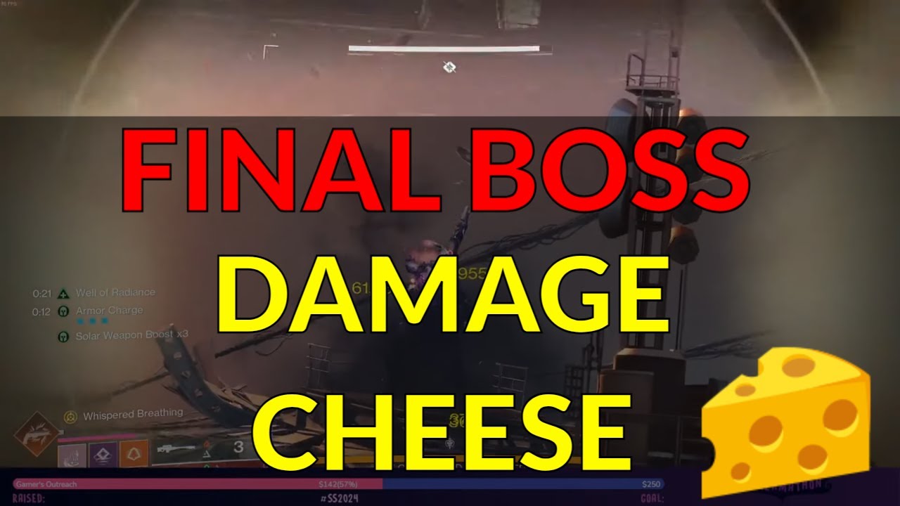 DAMAGE CHEESE FINAL BOSS - VESPERS HOST DUNGEON CORRUPTED PUPPETEER