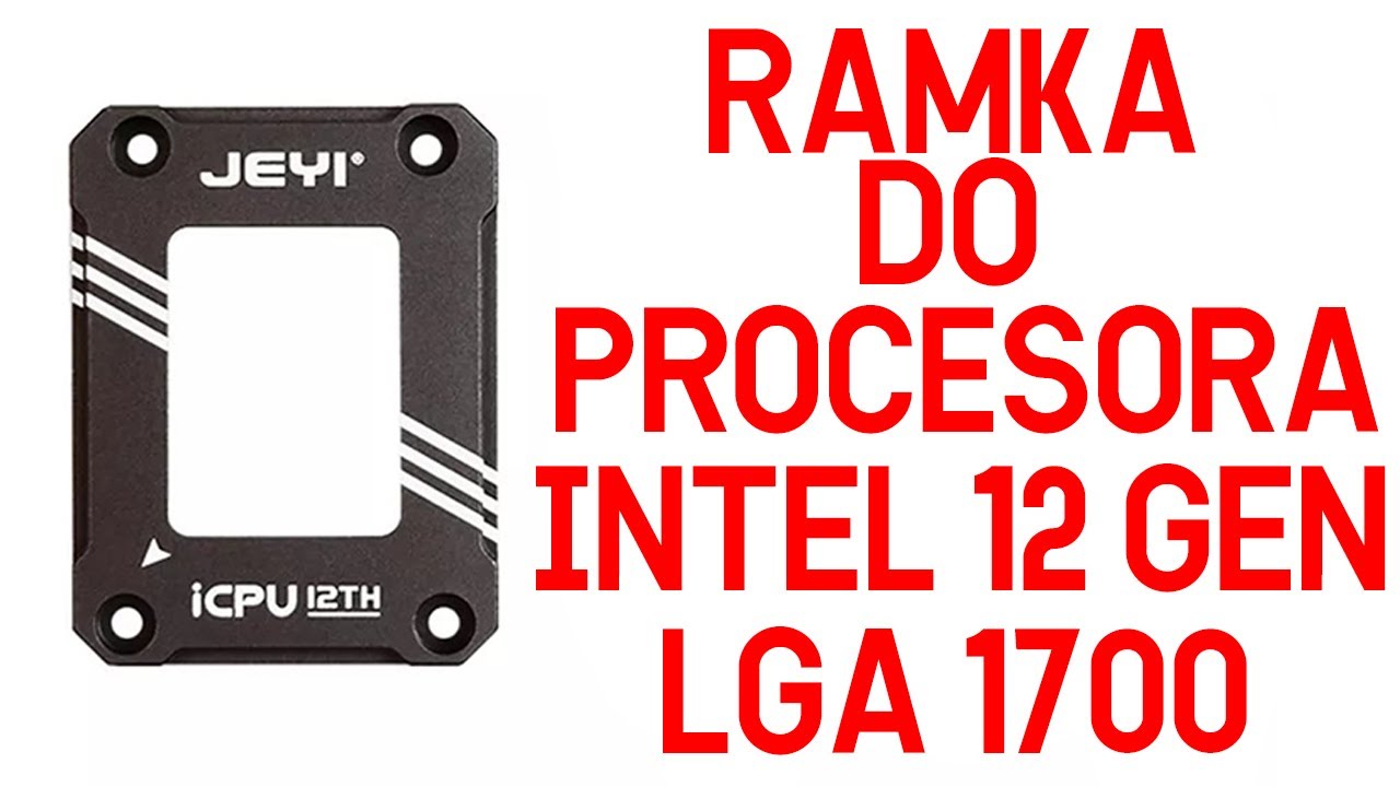 Ramka Do Procesora Intel 12/13Gen LGA 1700 | Poradnik Jak Założyć + Testy