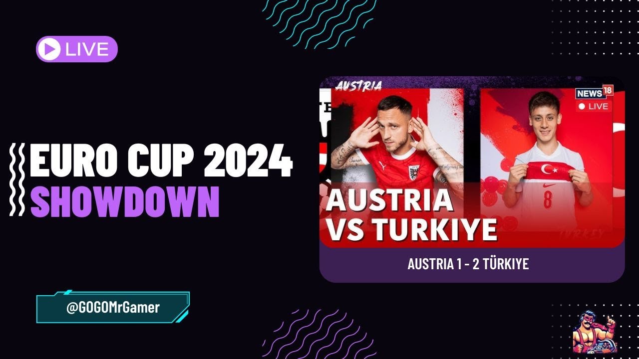 🇦🇹🔥 Austria vs T&uuml;rkiye (1-2) | Euro Cup 2024 Thriller! ⚽ LIVE Highlights & Analysis! 🌟