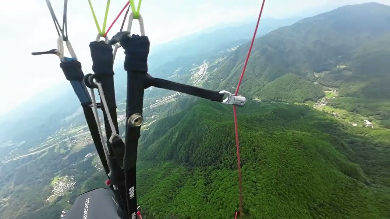 Thermal flying at Nishi-Tokyo in Japan - Paragliding