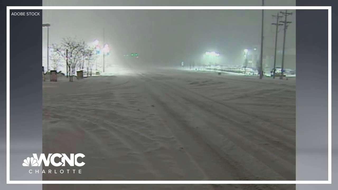 A major snowstorm hit the Charlotte area exactly 20 years ago today | WCNC Charlotte To Go
