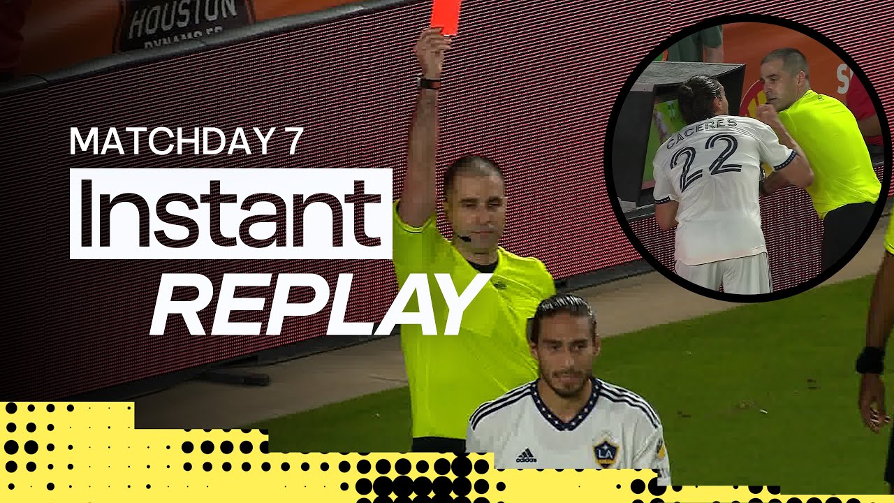 LA Galaxy’s Martín Cáceres Earns Silly Red Card After Entering Referee Review Area