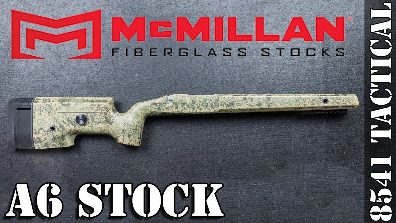 McMillan A6 Fiberglass Rifle Stock Unboxing Preview