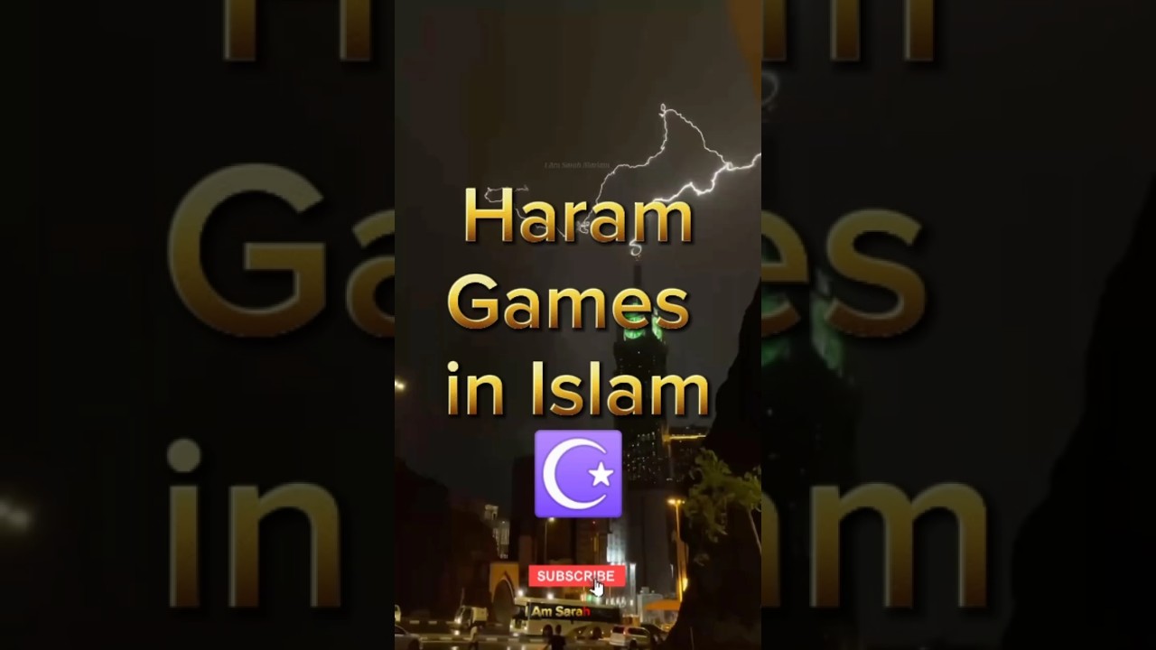 Haram Games In Islam ☪️ #islam #haramgamer #allah #shorts #worldshorts
