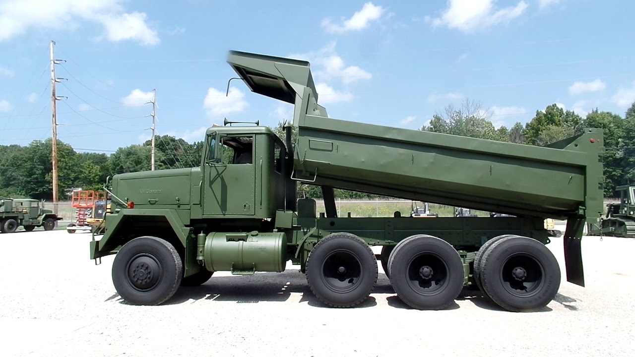 1979 M917 AM General Dump truck C&C Equipment