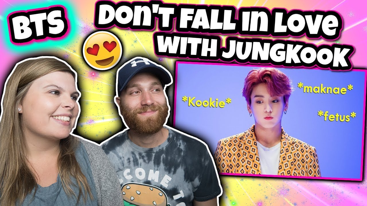 Don't fall in love with JUNGKOOK (정국 BTS) Challenge! REACTION || JUNGSHOOK