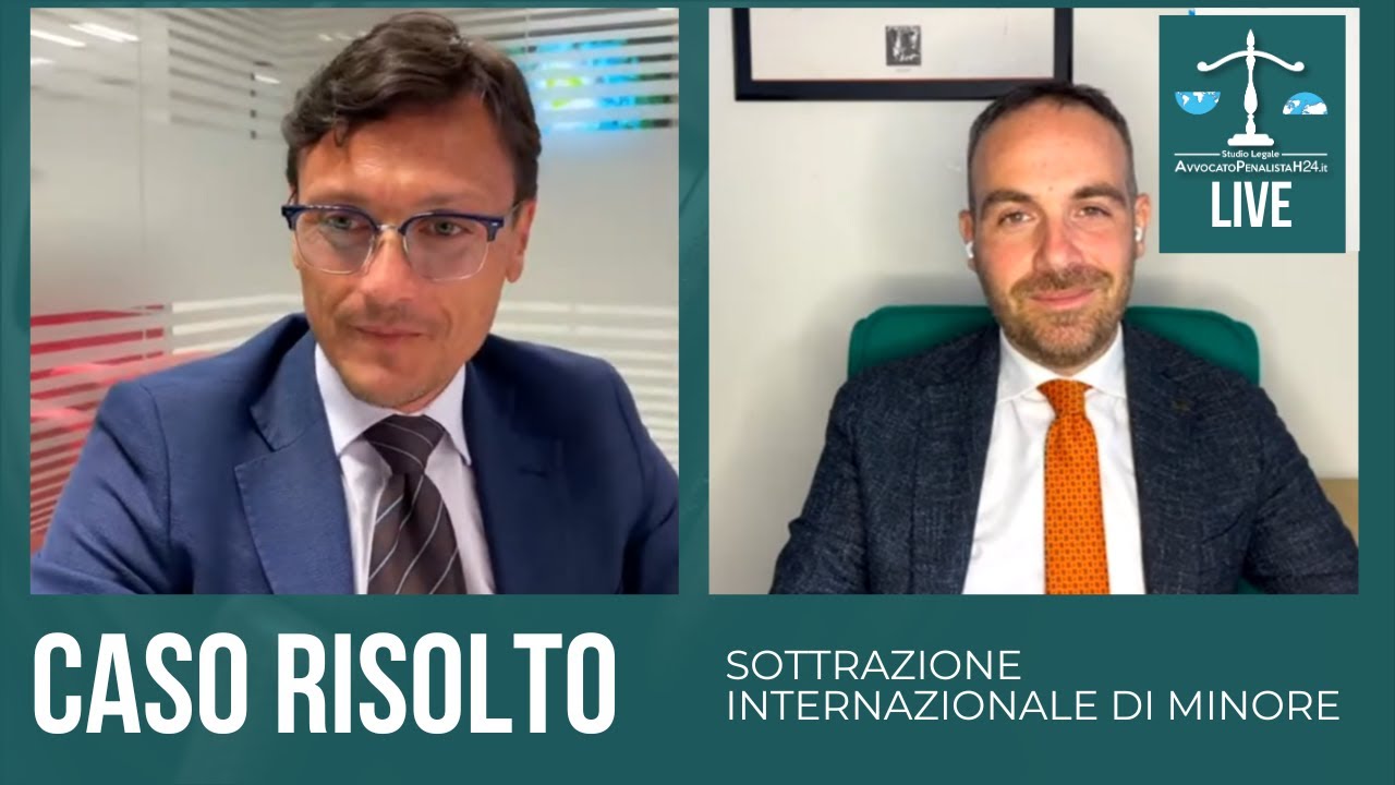 Avvocato per Sottrazione Internazionale Minore: Caso Risolto