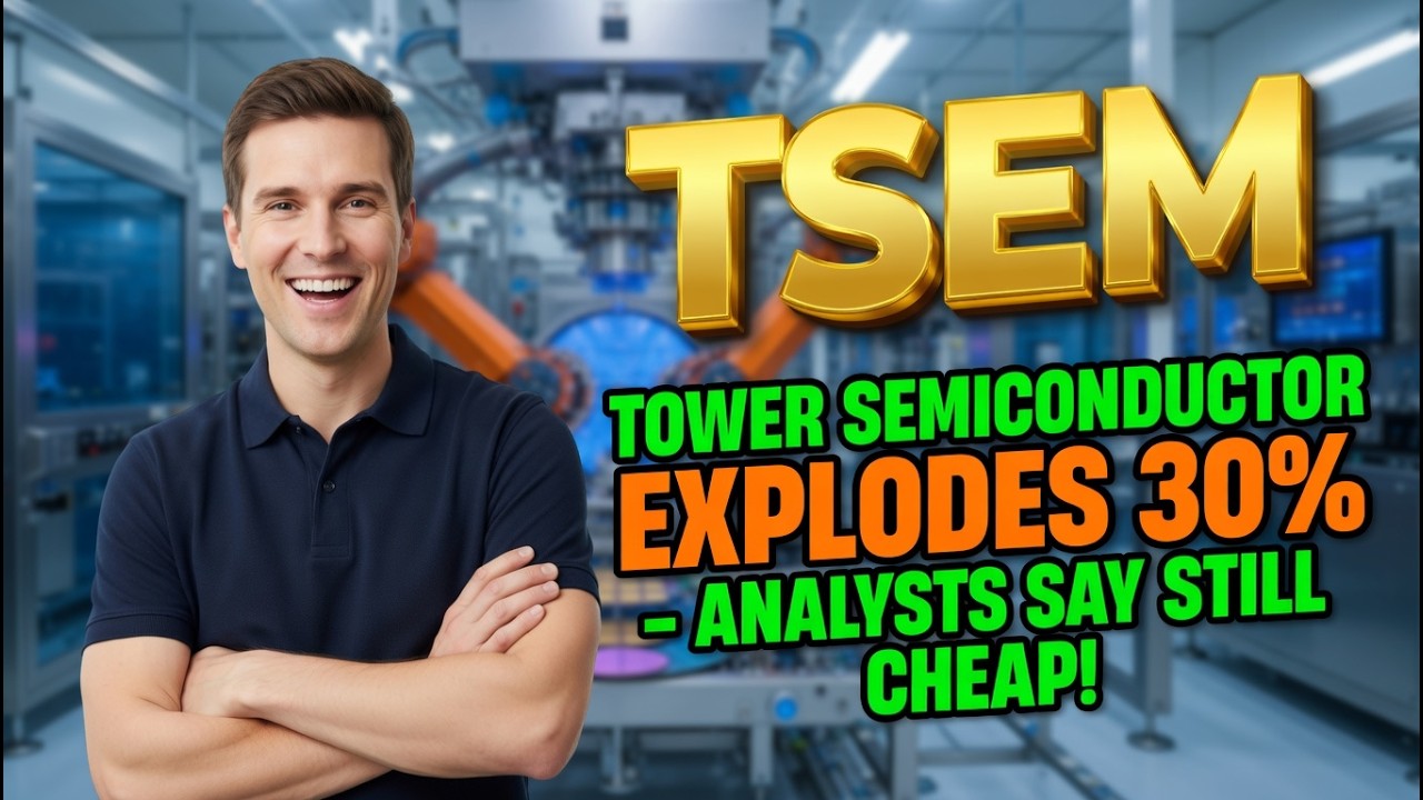 Tower Semiconductor Explodes 30% &ndash; Analysts Say Still Cheap! TSEM Stock Analysis