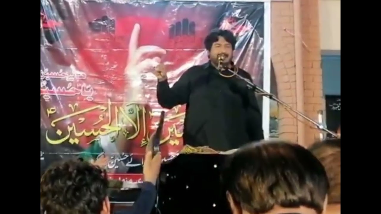 ذاکر جعفر رضا گڑھموڑ ۔شہادت بی بی زینب 😭😭😭😭