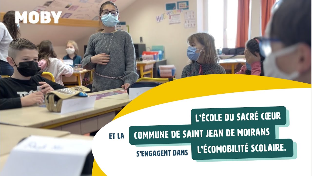 L’école du Sacré Cœur et la commune de Saint Jean de Moirans s’engagent dans l’écomobilité scolaire