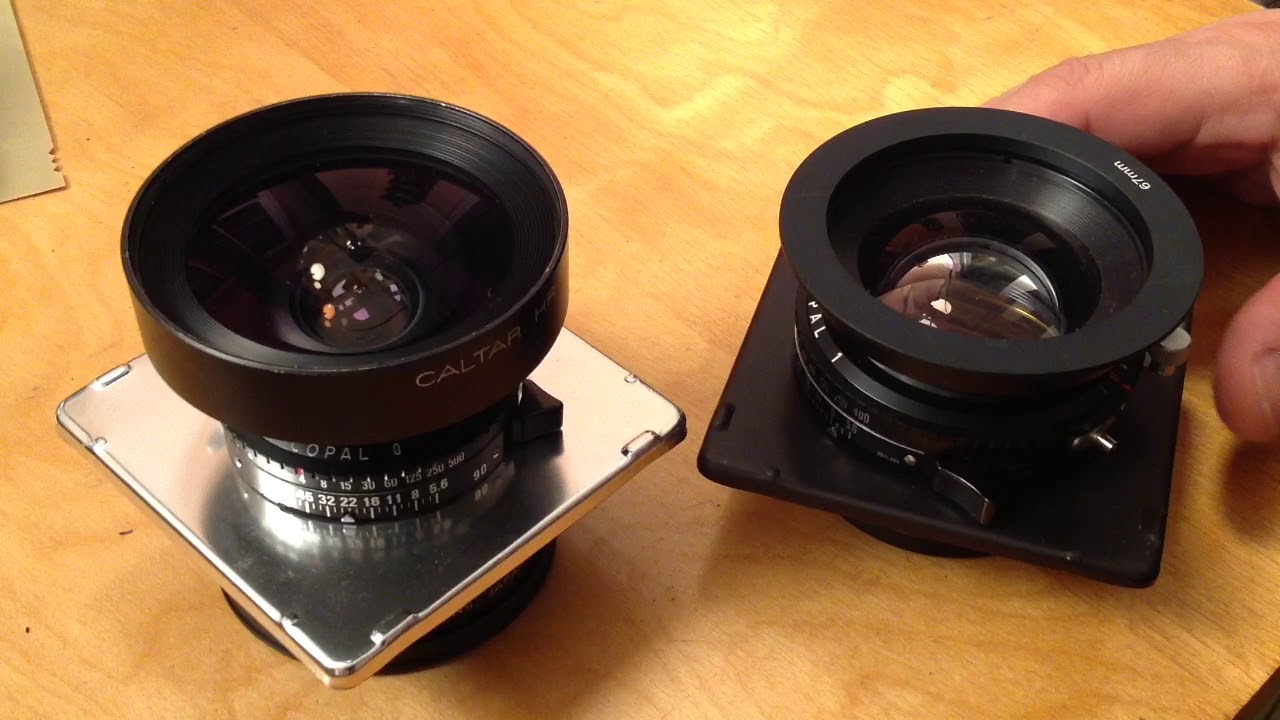 Large Format Minimal Lens and Kit Part 2