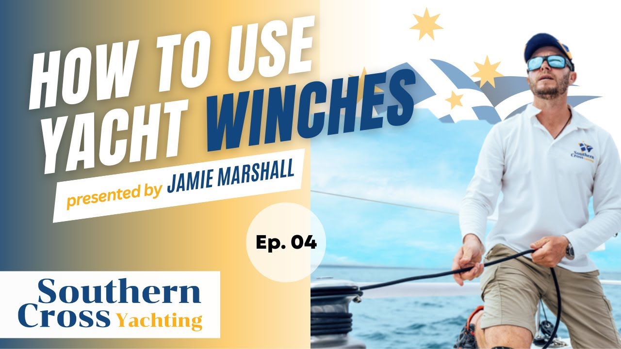 How to safely use Winches and Clutches on a Sailing yacht!!