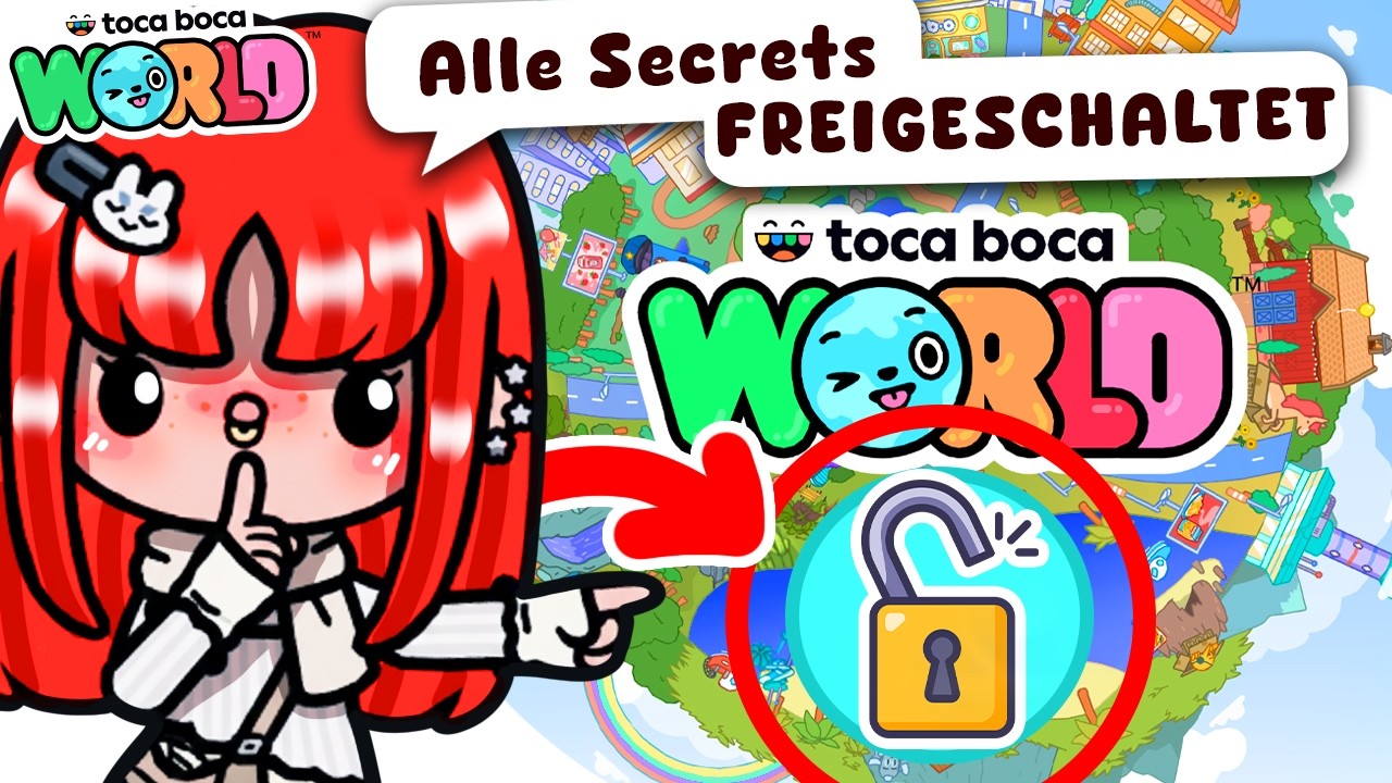 ICH HABE *ALLE* SECRETS in TOCA BOCA WORLD AUSGETESTET!! 🤫 Compilation