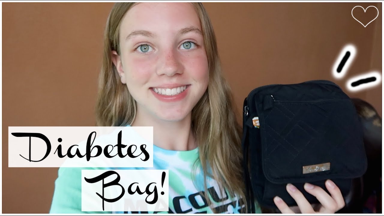 WHAT'S IN MY DIABETES BAG?? | Daily Diabetics | Laina