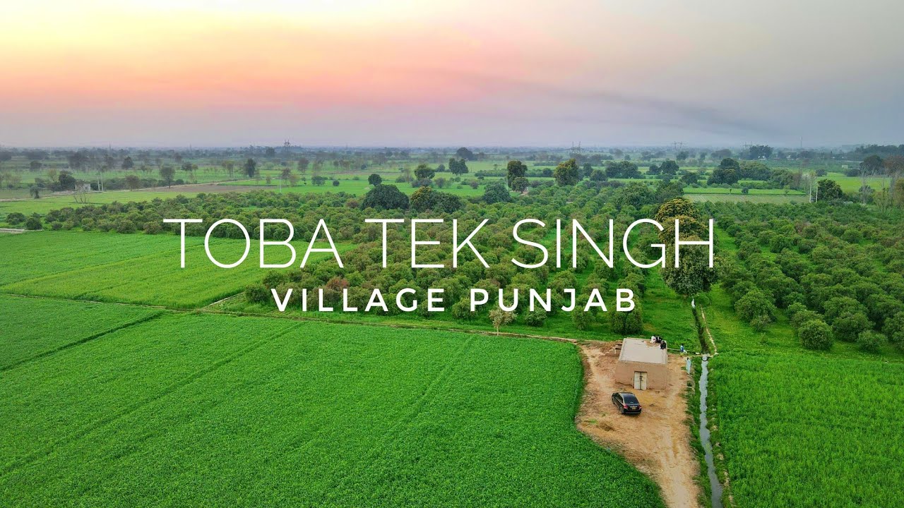 Toba Tek Singh Punjab Village Tour Pakistan Aerial View - Expedition Pakistan