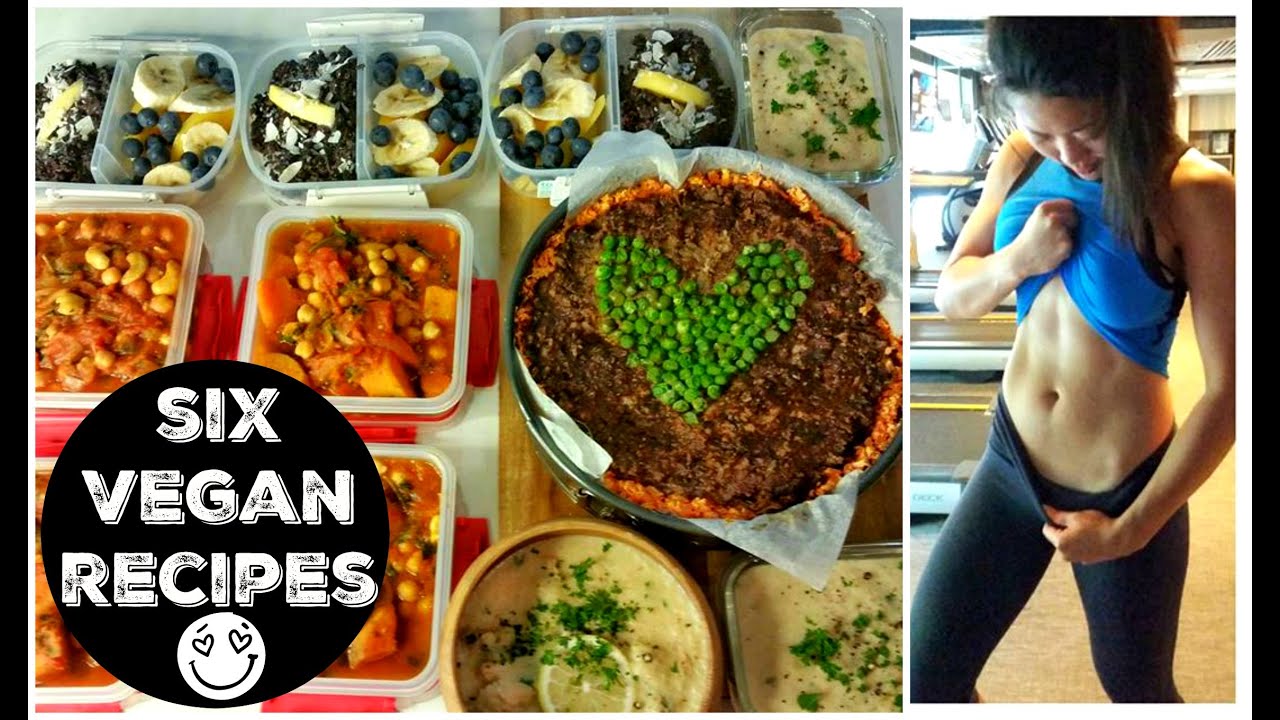 VEGAN MEAL PREP MADE EASY | 6 RECIPES IN 9 MINUTES | VEGAN FOOD PREP
