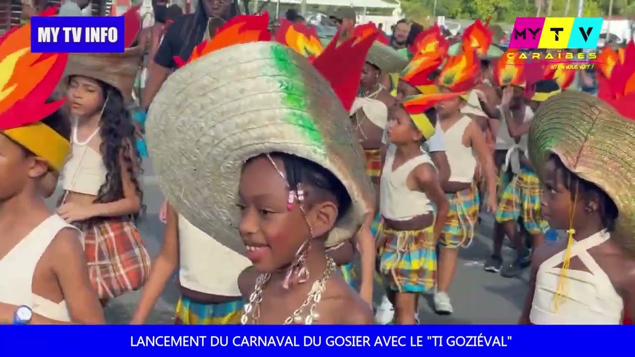 Lancement du carnaval du Gosier avec le 