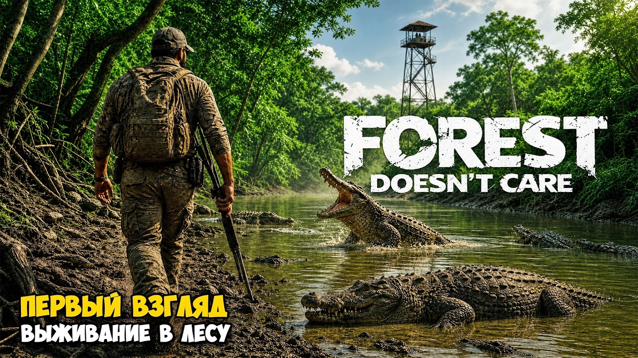 Forest Doesn&rsquo;t Care - Выживание как в жизни ( первый взгляд )