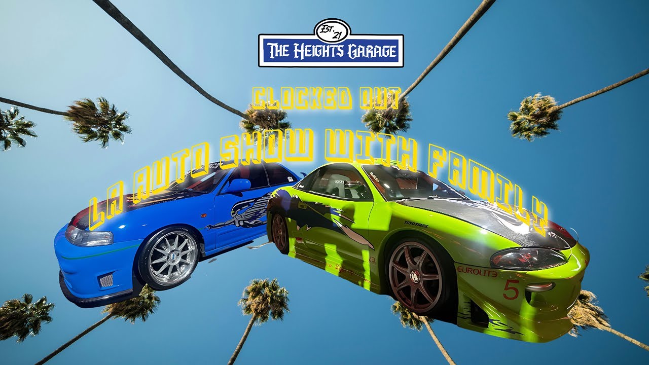 Taking My Godson to the LA Auto Show (Full Vlog)