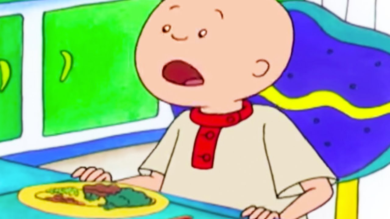 Caillou Türkçe HD - Caillou ve kötü gıda - 3 Saatlik Özel Derleme | kayu cizgi filmi
