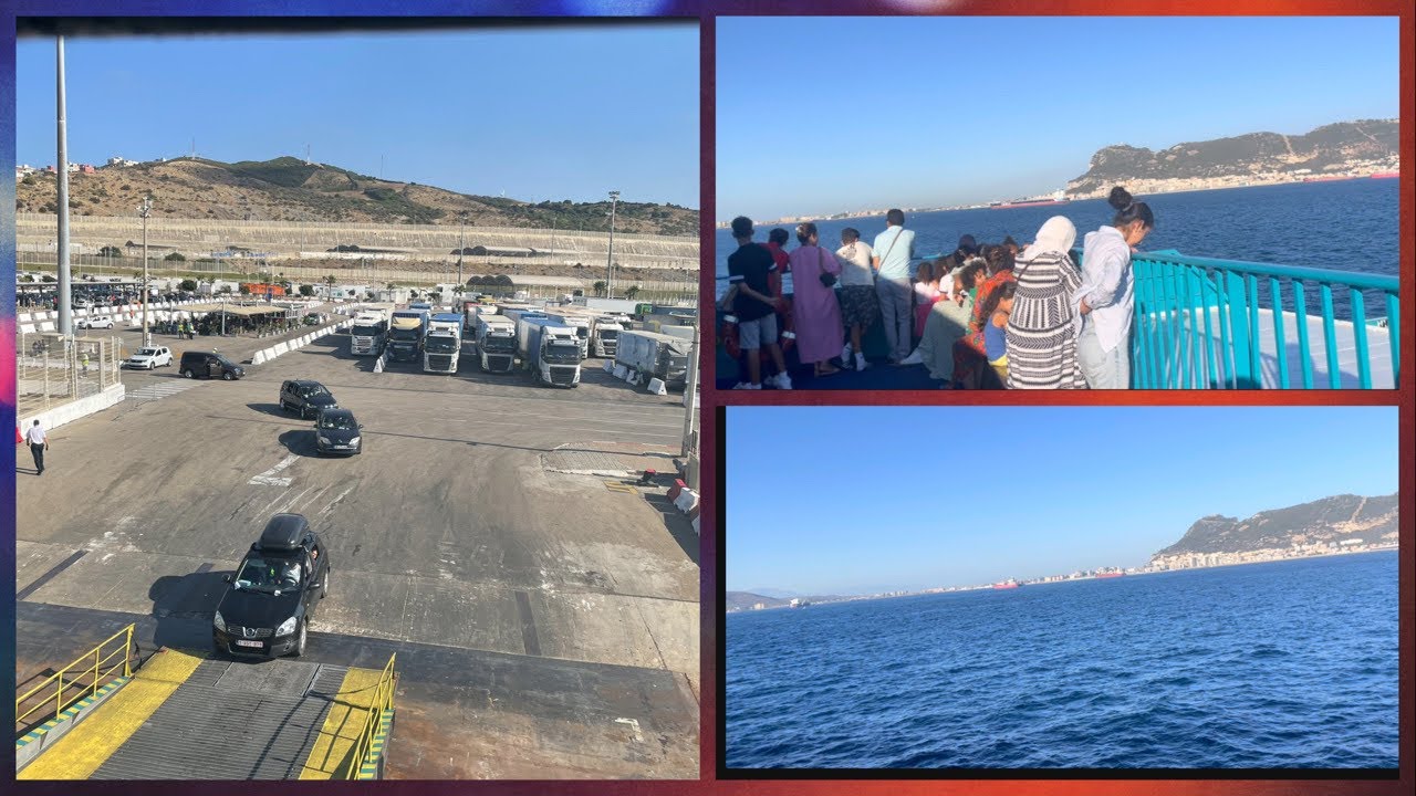 Tanger med 🇲🇦🇪🇸 algésiras مناء طنجة
